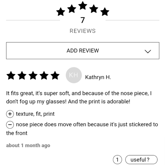 PLANTS FACE MASK - Picture 3 of 7